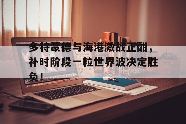 多特蒙德与海港激战正酣，补时阶段一粒世界波决定胜负！